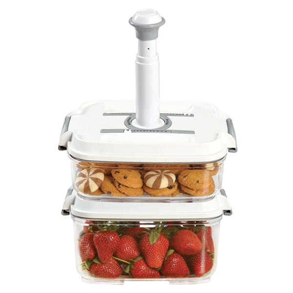 Vacumeerbare Bewaarbak Set - 2 - laags